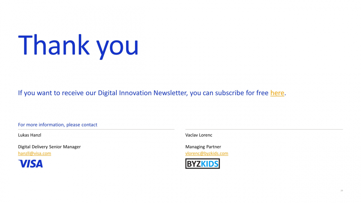Digital Innovation Newsletter 052022 Thank you and subscribe